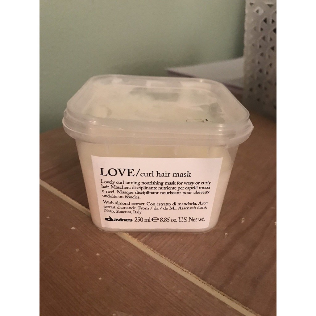 🇮🇹 Hấp dầu mặt nạ dưỡng tóc xoăn Davines Love Curl Hair Mask 250ml