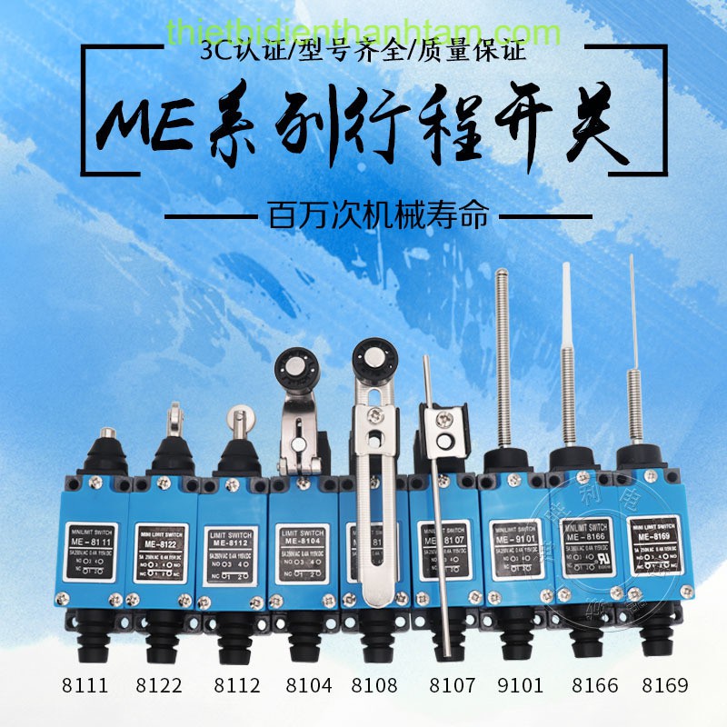 Limit switch - Công tắc hành trình ME 8107, ME 8108, ME 8111, ME 8112, ME 8166