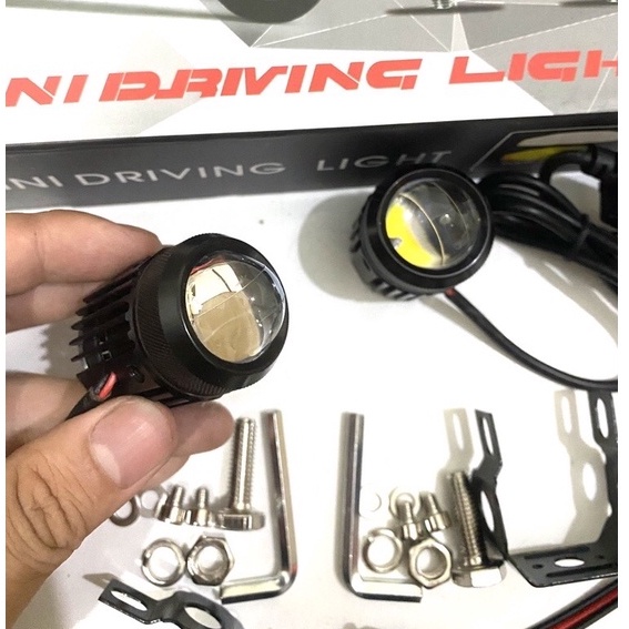 Đèn Trợ Sáng Bi Cầu Mini Siêu Sáng Ánh Sáng Vàng Trắng