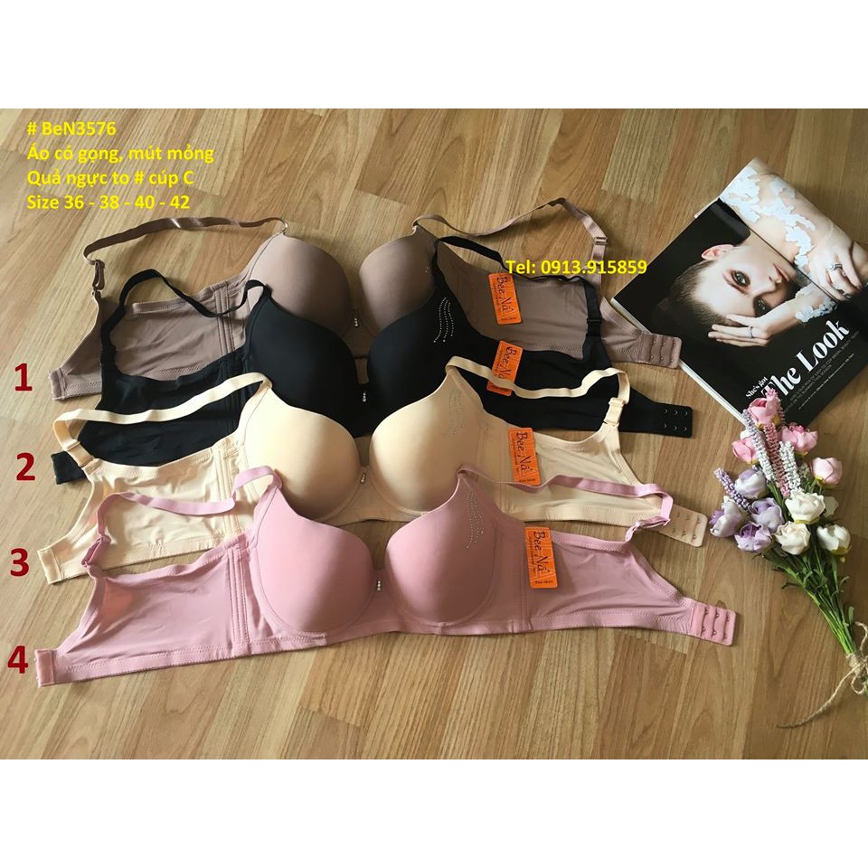 Áo ngực bigsize chuẩn Thái - BeN3576