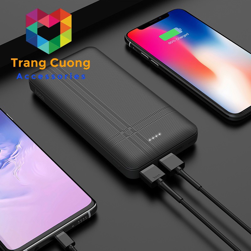 [CHÍNH HÃNG] Pin Dự Phòng HOCO J48 - 10000mAh - 2 Cổng Sạc - Bảo Hành 12 Tháng - HÀNG CHÍNH HÃNG