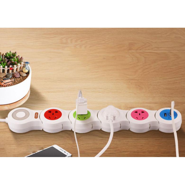 Ổ cắm bẻ cong USB Charger - Home and Garden