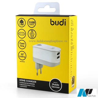 Cốc sạc hẹn giờ 2 cổng usb - 030e