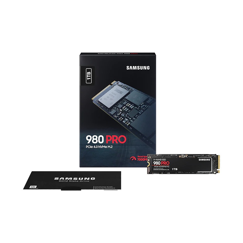 Ổ cứng SSD Samsung 980 Pro PCIe Gen 4.0 x4 NVMe V-NAND M.2 2280 1TB MZ-V8P1T0BW