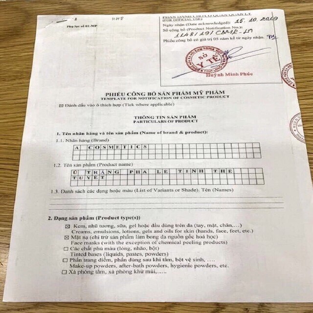 Ủ Trắng Tinh Thể Nước A Cosmetics (Crystal Skin Whitening ACosmetics ACosmetic) Mỹ Phẩm Phương Anh A Cosmetic Chính Hãng | BigBuy360 - bigbuy360.vn