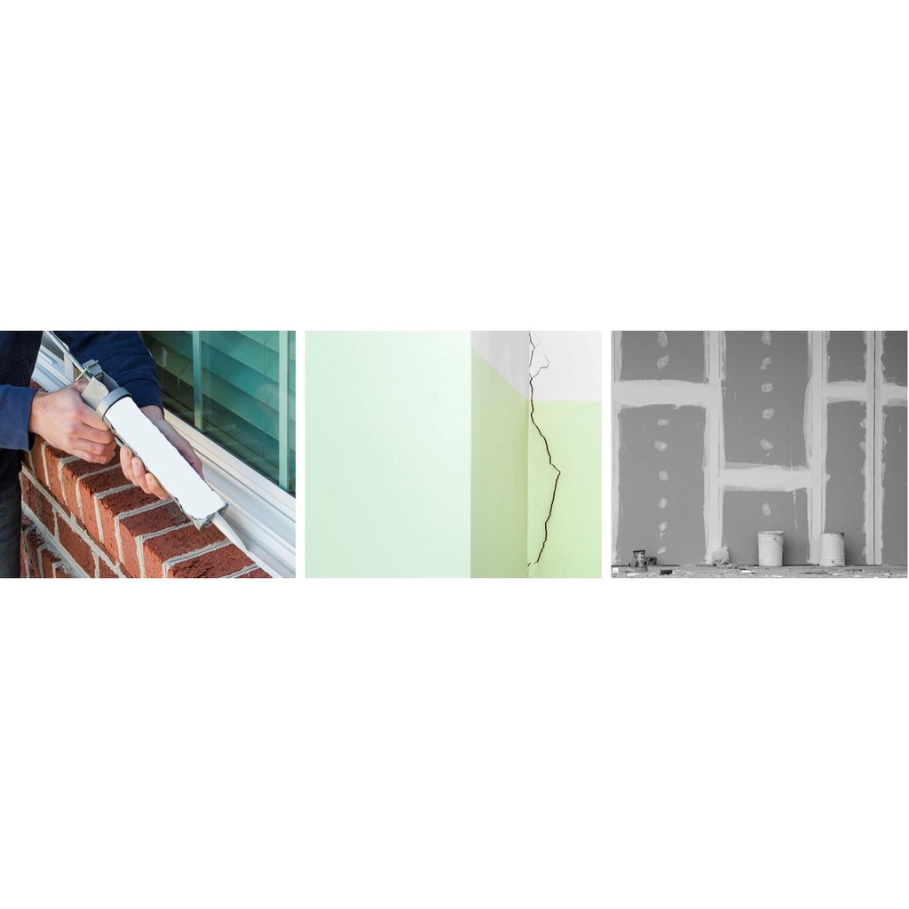 Keo trám tường, vá tường đa năng gốc Acrylic Selsil Tseal 8900