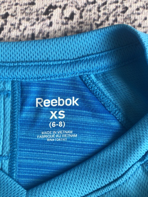 Áo reebook baby dư xịn chuẩn auth