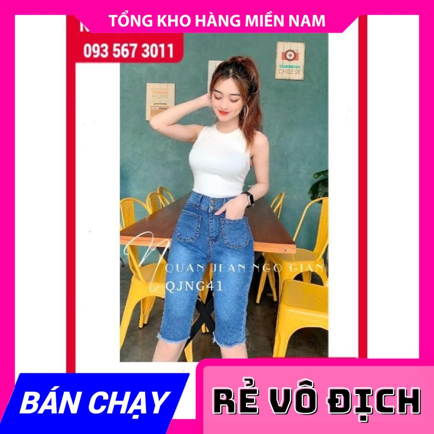 HÀNG ĐẸP - QUẦN JEAN NGỐ GIÃN ÔM BODY QJNG41 ⚡ẢNH THẬT⚡ QUẦN LỬNG ÔM BODY