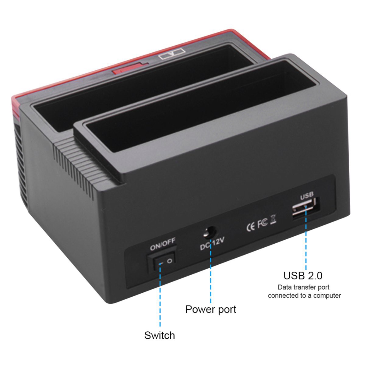 Đế Sạc Ổ Cứng Di Động Tiện Lợi | BigBuy360 - bigbuy360.vn