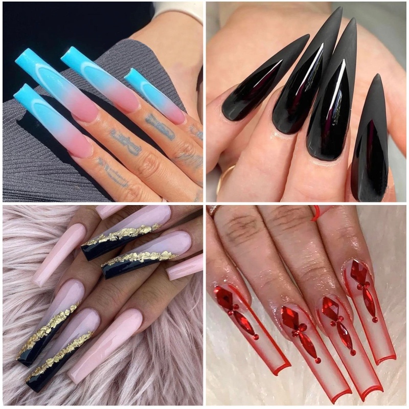 Sơn Móng Tay Gel Mềm Dạng Nhấn Cong Chuyên Dụng