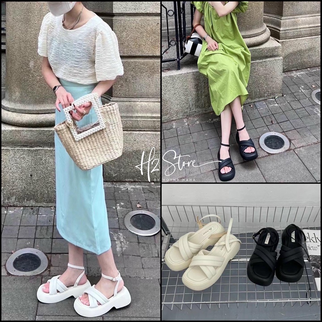 SANDAL QUAI CHÉO PHỒNG 5P - GD816908
