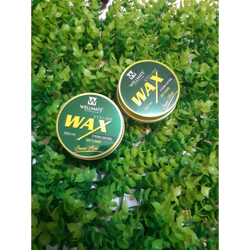 Wax vuốt tóc tạo kiểu tóc nam Wellmate 100G