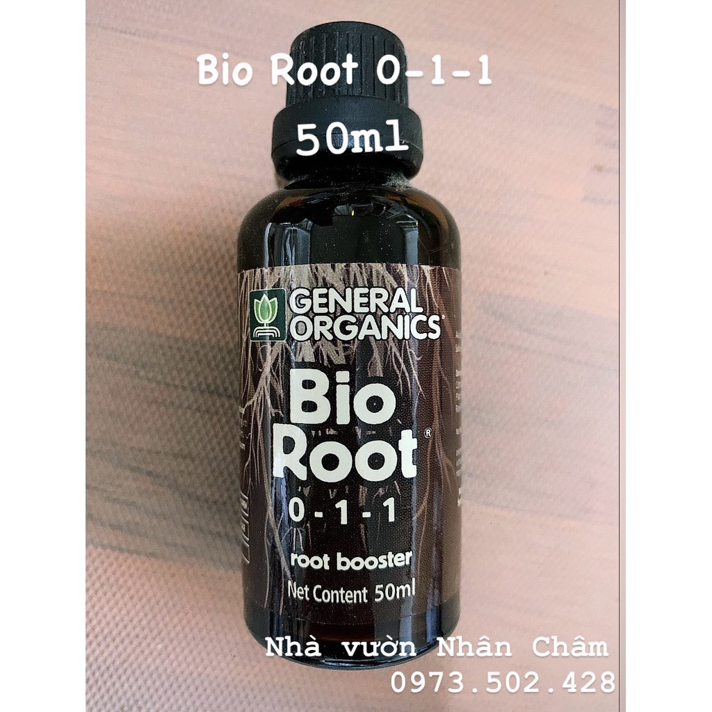 Chế phẩm hữu cơ kích rễ cực mạnh Bio Root 0-1-1 chai 50 ml