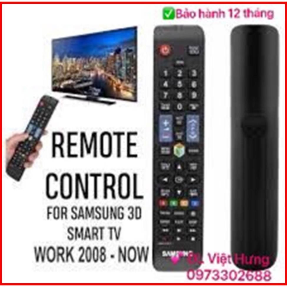 Điều khiển Tivi SAMSUNG smart dài-Sử dụng cho TV SAMSUNG dòng AU- chính hãng