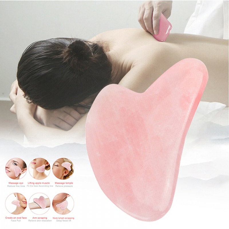 Xhvn 8Style Jade Massage Board Natural Stone Scraper Beauty Health Body Care Massager Glory