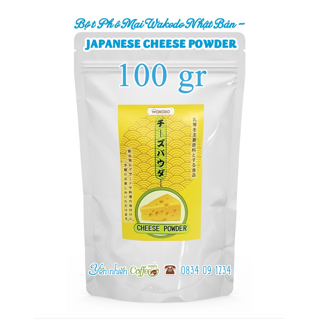 Bột Phô Mai Wakodo Nhật Bản - JAPANESE CHEESE POWDER (100g)