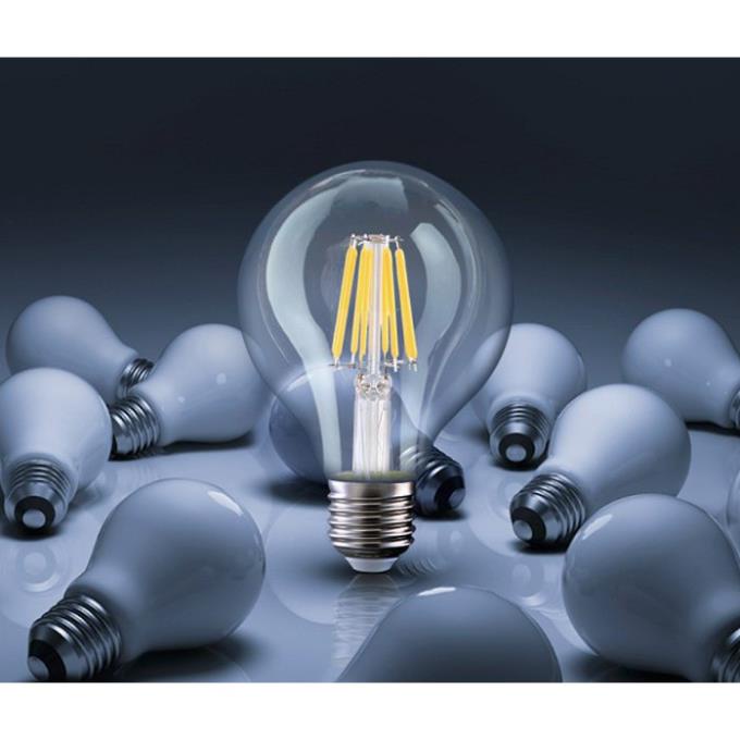 Bộ 8 bóng đèn Led Edison G80 6W đui E27.