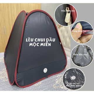 Lều xông hơi chui đầu mộc miên