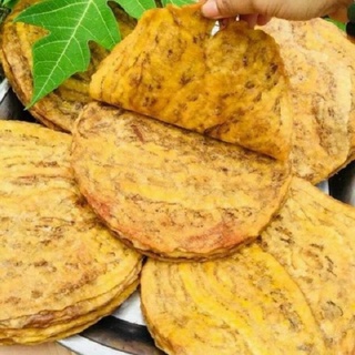 Chuối Ép Dẻo Miếng Tròn Đặc Sản ( 2 Túi 1Kg)