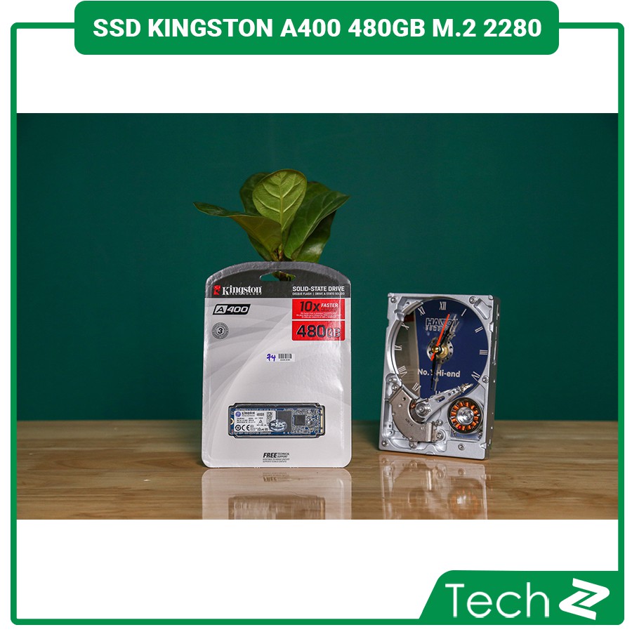 Ổ cứng SSD Kingston A400 480GB M.2 2280 (Đọc 500MB/s - Ghi 450MB/s) - (SA400M8/480G)