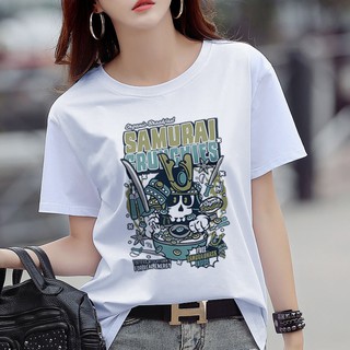 Áo thun in hình Xương Samurai B18
