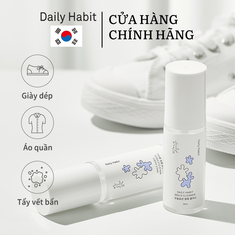 DAILY HABIT Chai xịt vết bẩn quần áo, giày giép 30ml