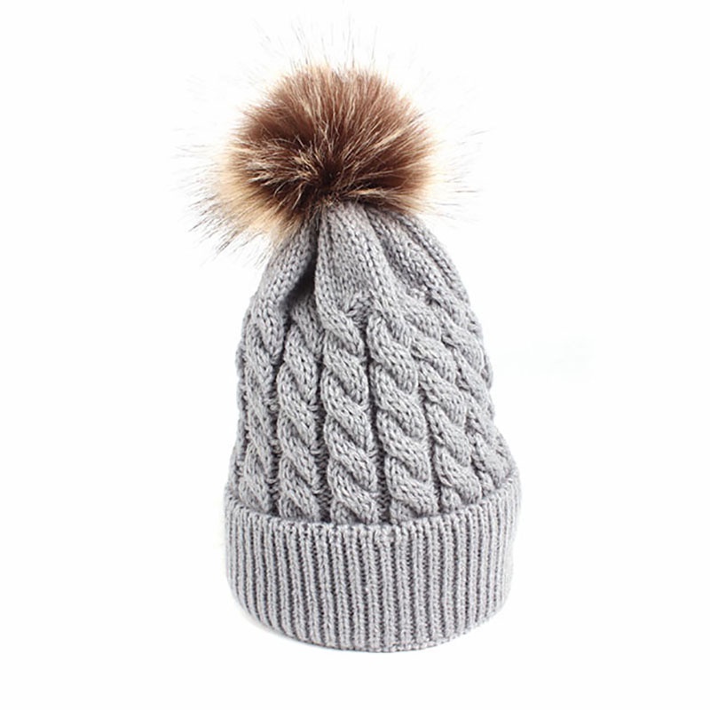 Mũ Len Beanie Giữ Ấm Cho Bé Trai &amp; Gái