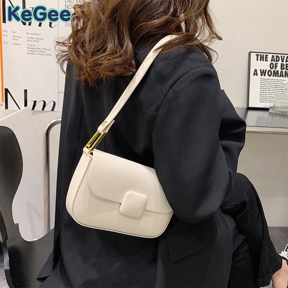 Túi Đeo Chéo Vai Bằng Da PU Phong Cách Hàn Quốc Dành Cho Nữ