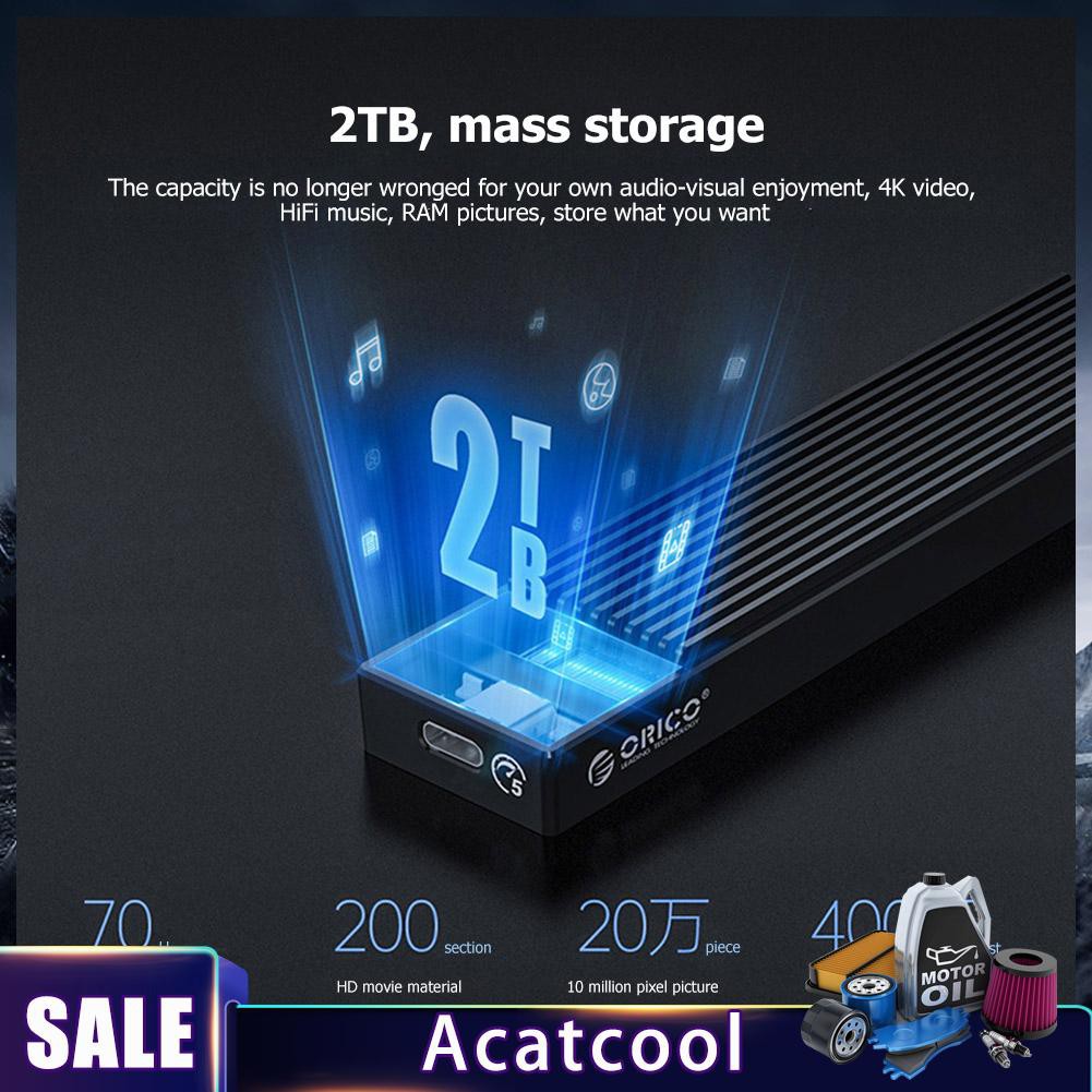 Hộp Nhôm Cứng Đựng Ổ Cứng Ssd Acatcool. The M2pv-c3 M.2 Nvme | BigBuy360 - bigbuy360.vn