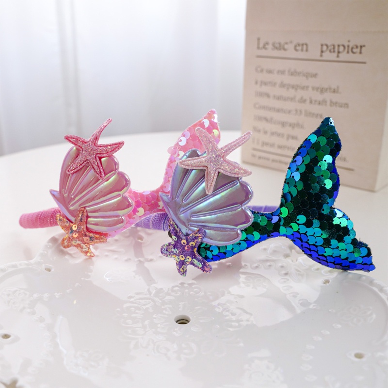 Flgo Kẹp Tóc Hình Đuôi Cá Hoạt Hình Chống Trượt Chủ Đề Halloween