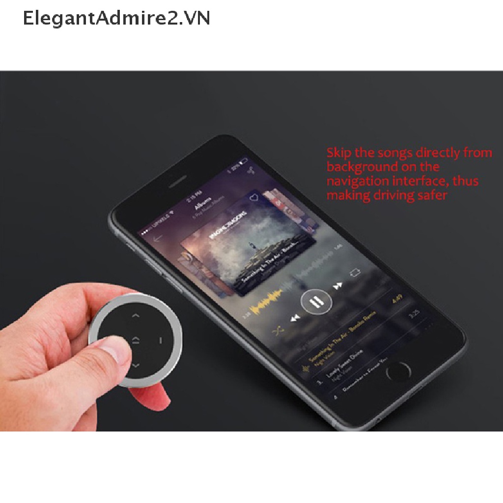 1 Bộ Máy Nghe Nhạc Mp3 Bluetooth Không Dây Có Điều Khiển Từ Xa