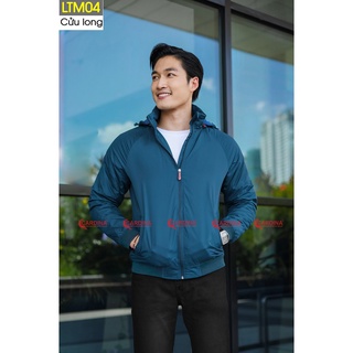 Áo Khoác Nam, Áo Gió Nam 2 Lớp Lót Lông Cừu CARDINA Cao Cấp Siêu Nhẹ, Siêu Ấm