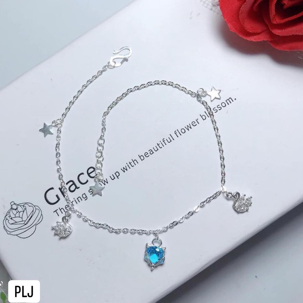 Lắc chân bạc ta hồ ly thiên nga đủ màu