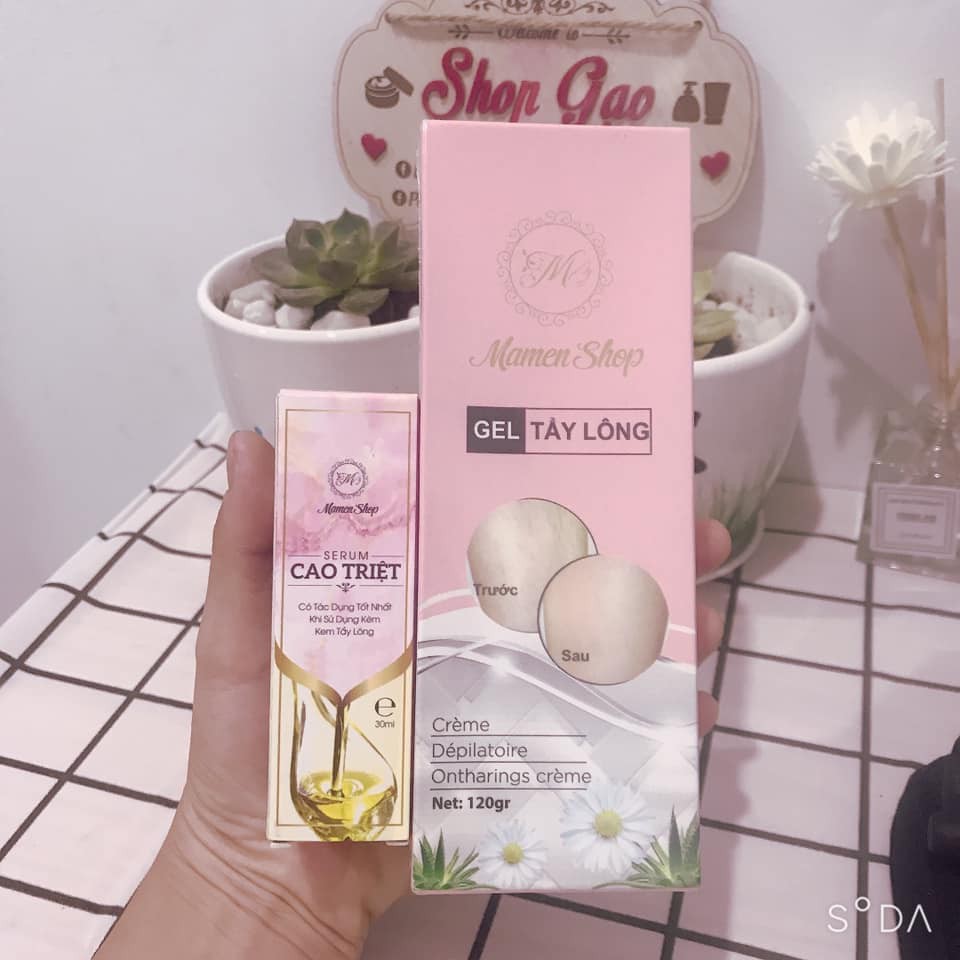 KEM TẨY LÔNG MAMEN SHOP ( cam kết chuẩn )