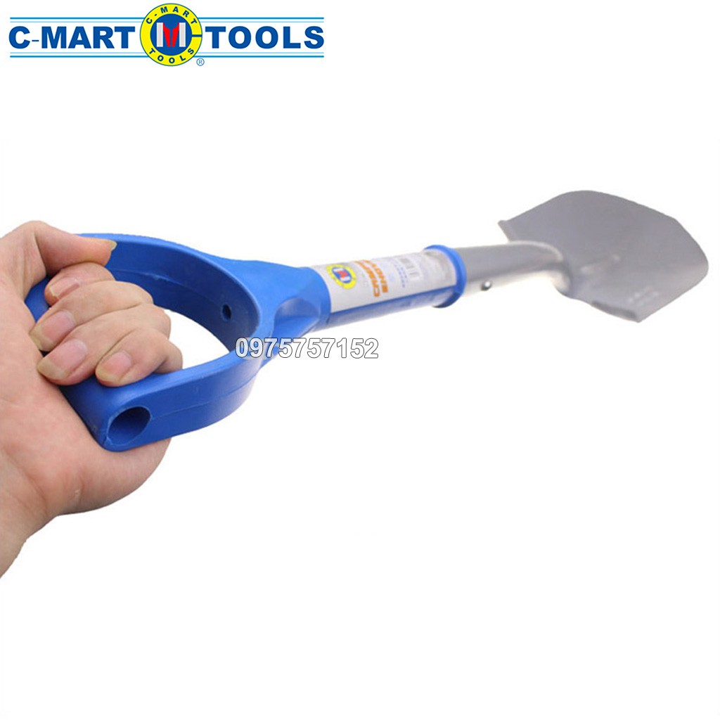 Xẻng đa năng C-Mart làm vườn, xúc đất, đào hầm, đi cắm trại, đi du lịch 630mm