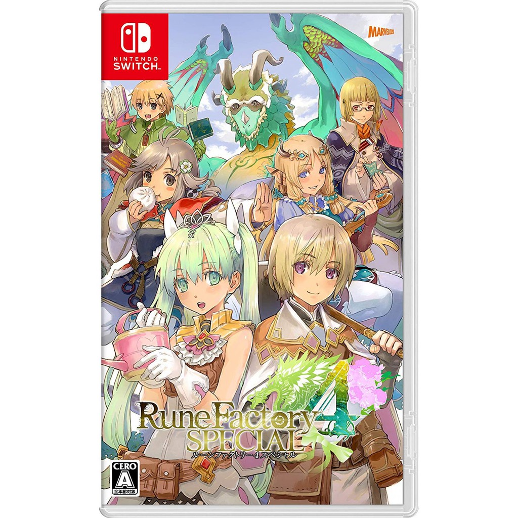 Băng game nintendo switch Rune factory special