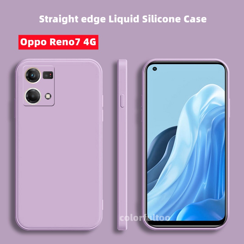 Ốp Điện Thoại TPU Silicon Mềm Bảo Vệ Camera Chống Sốc Cho Oppo Reno 7 Reno7 4G CPH2363
