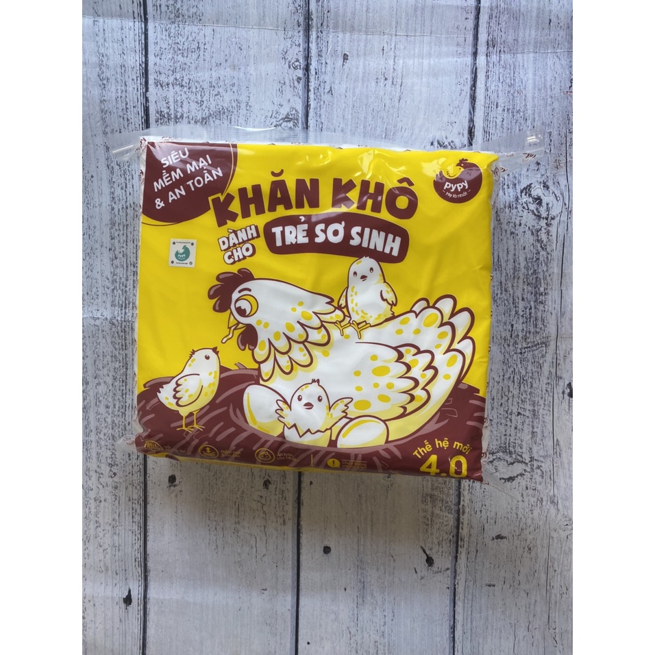 Khăn khô đa năng Pypy 500g mềm mại an toàn cho bé