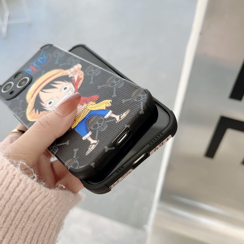 Ốp Điện Thoại Dẻo Họa Tiết Hoạt Hình Dễ Thương Chống Rơi Cho Iphone 13 12 11 Pro Max X XR Xs Max 6 6s 7 8 Plus SE 2020