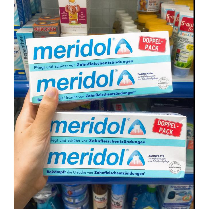 ( Hàng Đức Chuẩn )KEM ĐÁNH RĂNG MERIDOL SỐ 1 CỦA ĐỨC