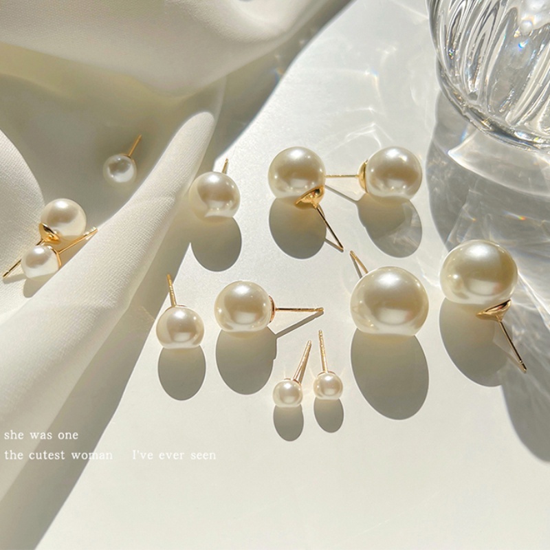 Gao Liang Bông Tai Ngọc Trai Mới Nâng Cao Cảm Giác Xấu Lạnh