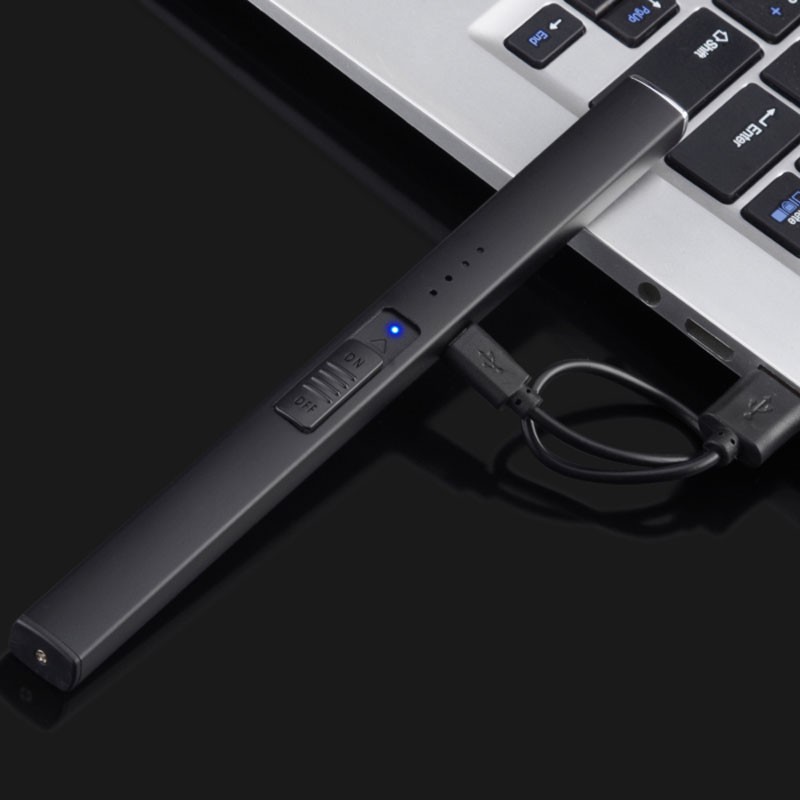 Phụ Kiện Đốt Nến Thơm Hiển Thị Pin Sạc Điện Qua USB - Bật Mồi Lửa Chuyên Dụng Cho Nến - LD02