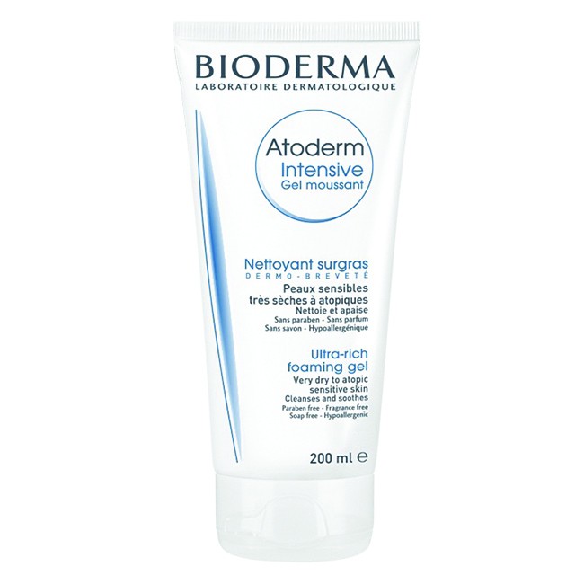 Gel Rửa Mặt Cho Da Khô Bioderma Atoderm Intensive Gel Moussant 200ml