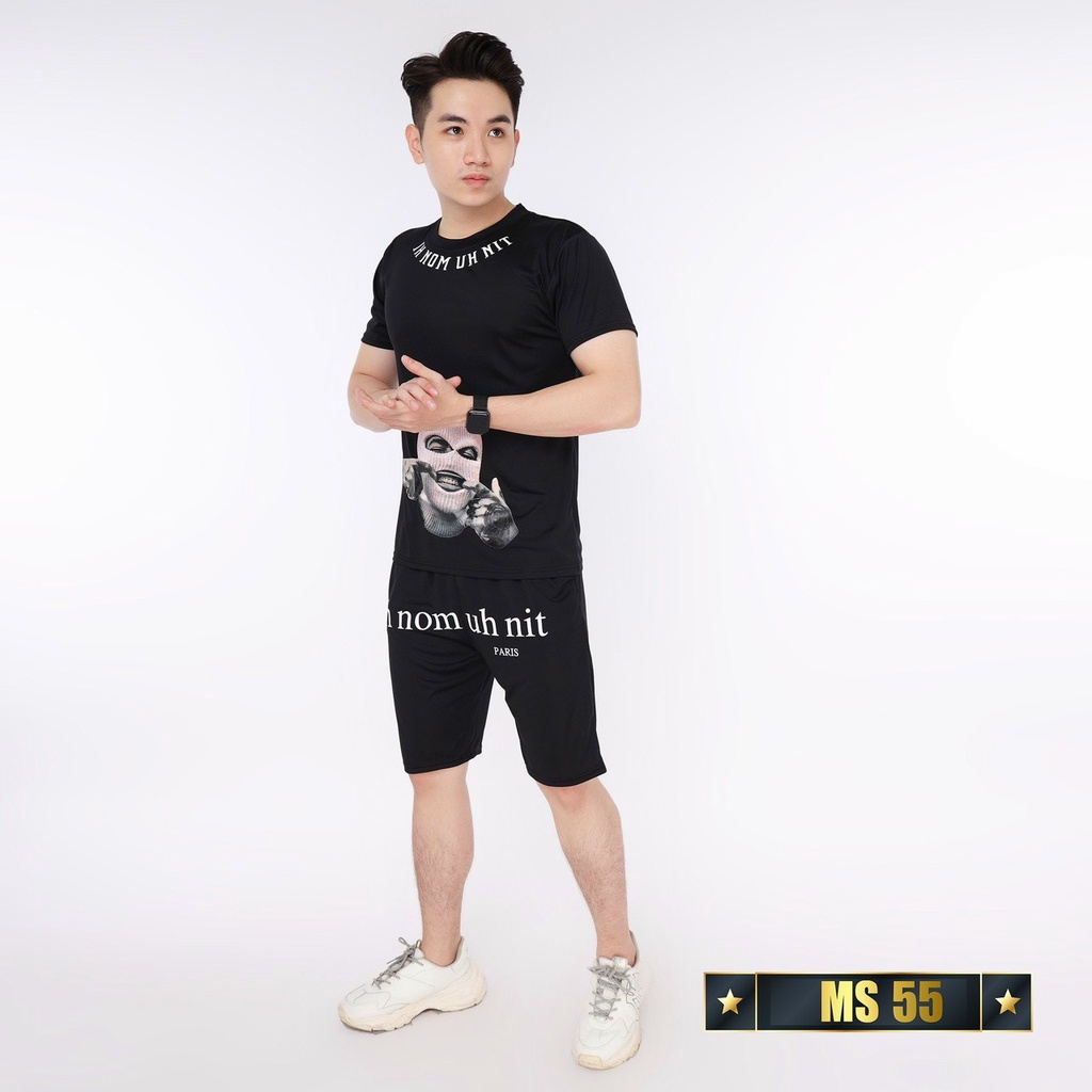 Đồ bộ nam vải thun cotton xuất xịn, chuẩn form thời trang cao cấp Hpfashion - DBNHP55