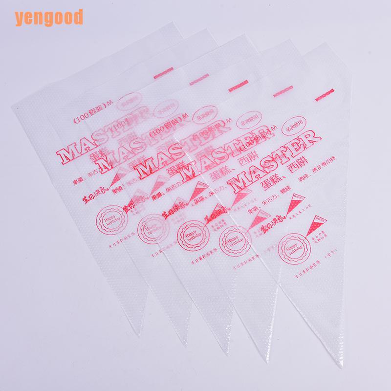 Bộ 100 Cây Kem Bằng Nhựa Dùng Một Lần Tiện Lợi