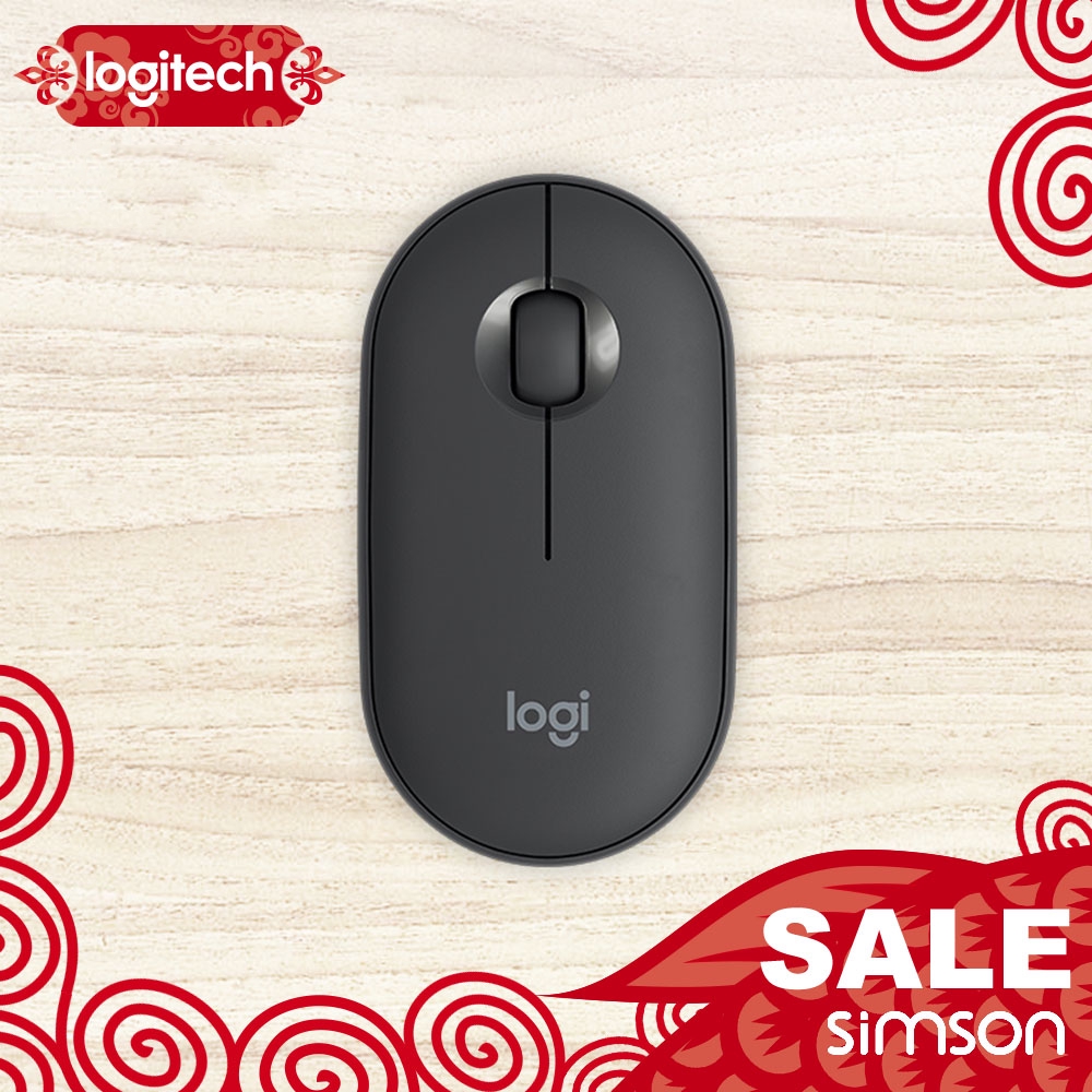 Chuột Bluetooth không dây Logitech Pebble M350 nhỏ và yên tĩnh | BigBuy360 - bigbuy360.vn