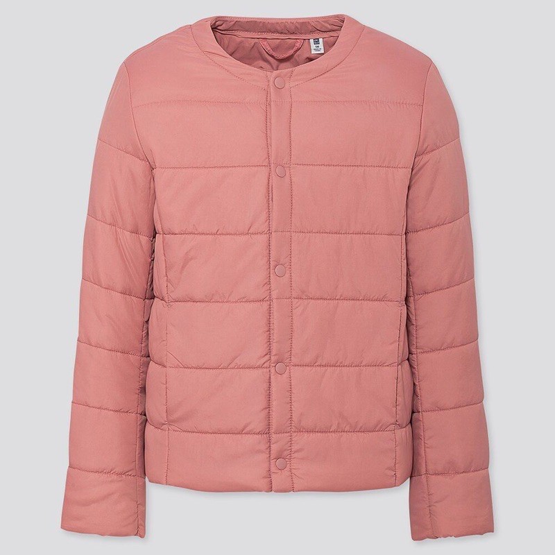 Áo phao cổ tròn uniqlo
