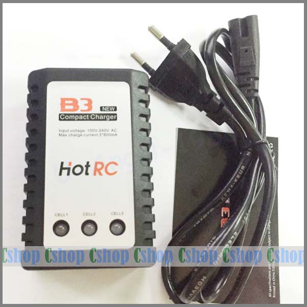Bộ sạc pin B3 (2-3s)