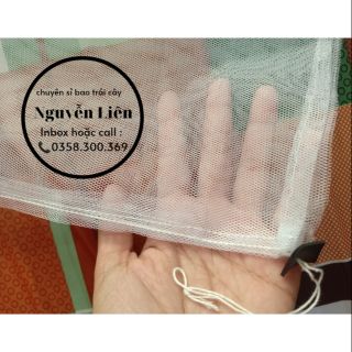 Túi bao trái xoài ( 20x30) - 100 cái lưới mùng