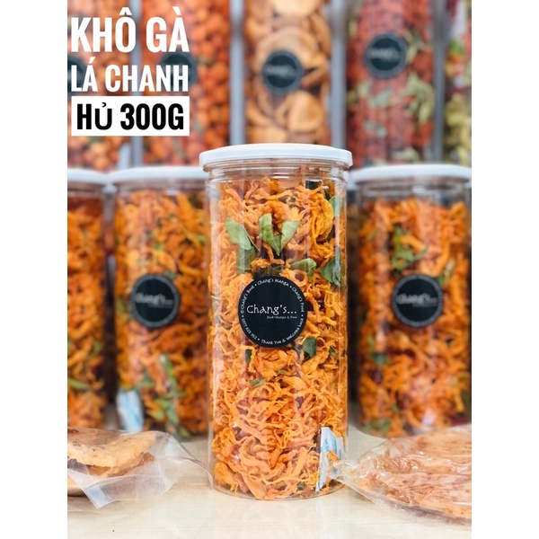 Khô gà lá chanh 300G Hủ Pet cao cấp - Chang's Food